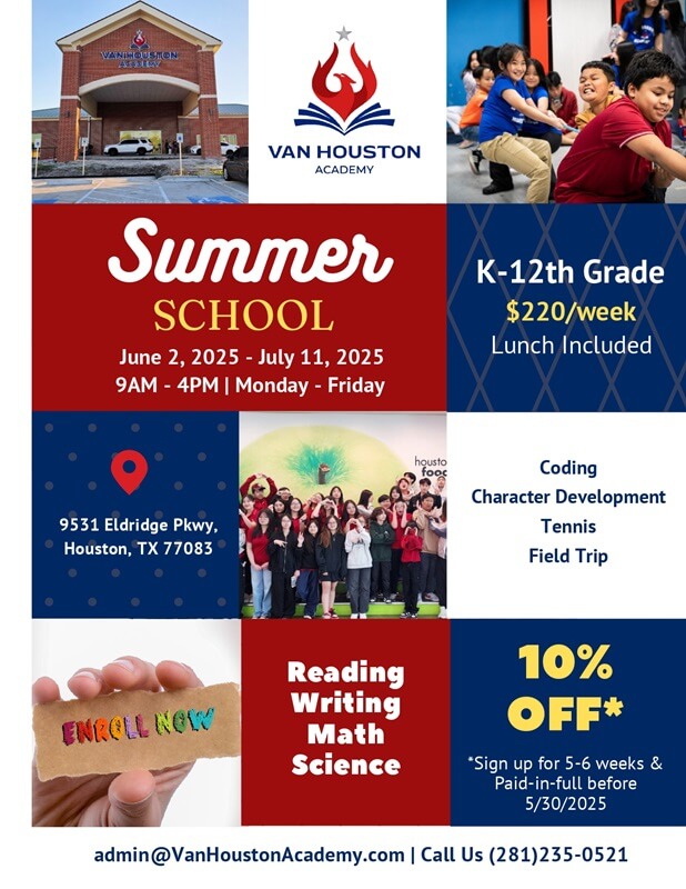 Khoá Học Mùa Hè 1 Summer School 2025